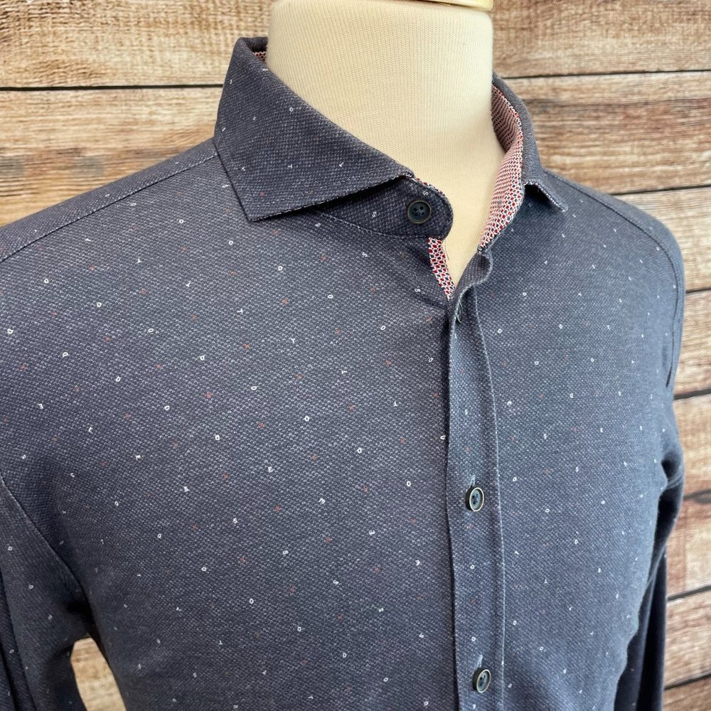 Desoto Long Sleeve Shirt Size L Blue